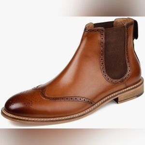 New Thomas & Vine Watson  Mens  Shoe Boot Cognac  size 8